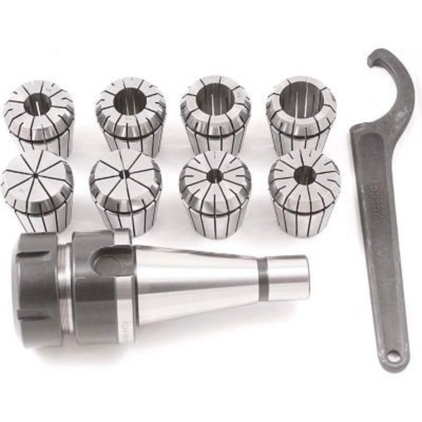 Abs Import Tools ER Spring Collet & Chuck Set - ER-40 - 17 Piece Set - #40 39000540